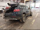 2018 Mercedes-benz Amg Gle 43 Coupe 4matic Синий vin: 4JGED6EBXJA089820