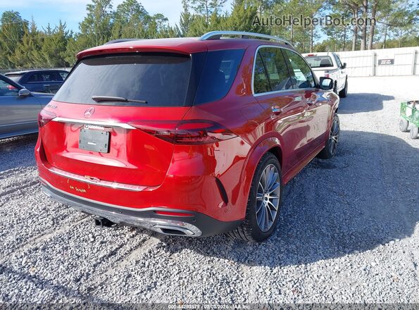 4JGFB4EB7SB379555 2025 MERCEDES-BENZ GLE 350 Красный Задняя правая четверть