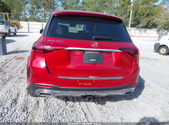 4JGFB4EB7SB379555 2025 MERCEDES-BENZ GLE 350 Красный 