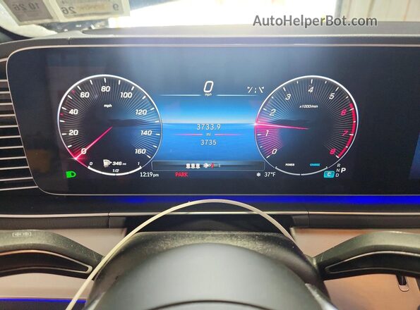 4JGFB4FB2TB559185 2026 MERCEDES-BENZ GLE Черный Вид щитка приборов