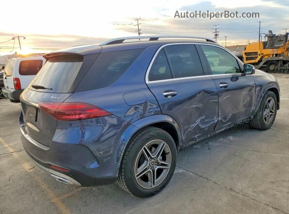 4JGFB4FB3RB133143 2024 MERCEDES-BENZ GLE Blue Trasero derecho