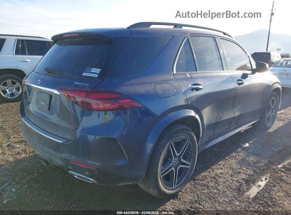 4JGFB4FB4SB307498 2025 MERCEDES-BENZ GLE 350 Синий Задняя правая четверть