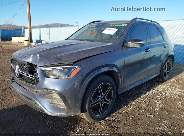 4JGFB4FB4SB307498 2025 MERCEDES-BENZ GLE 350 Синий Передняя левая четверть