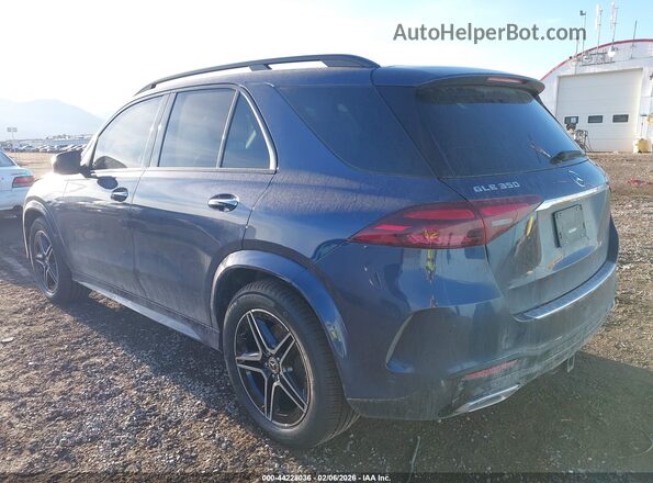 4JGFB4FB4SB307498 2025 MERCEDES-BENZ GLE 350 Синий Задняя левая четверть