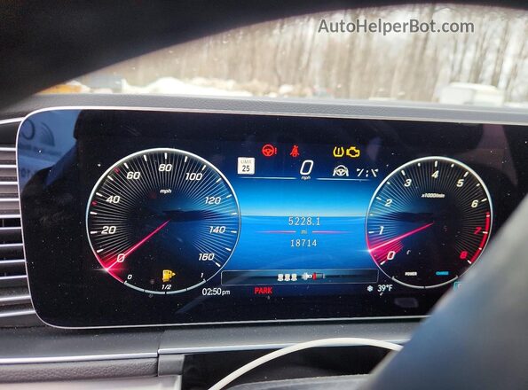 4JGFB4FB8SB463320 2025 MERCEDES-BENZ GLE Silver Vista del cuadro de instrumentos