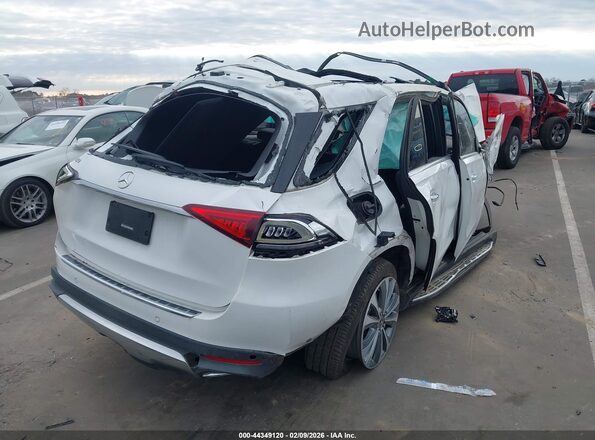 4JGFB4JB1LA211617 2020 MERCEDES-BENZ GLE 350 White Задня права чверть