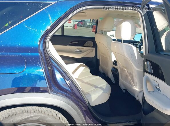 4JGFB4JB7NA583384 2022 MERCEDES-BENZ GLE 350 Dark Blue Vista de la etiqueta del VIN