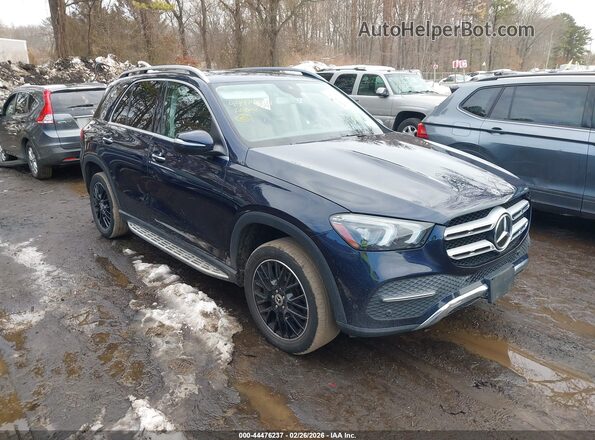 4JGFB4KB0LA008393 2020 MERCEDES-BENZ GLE 350 Blue Przód prawy