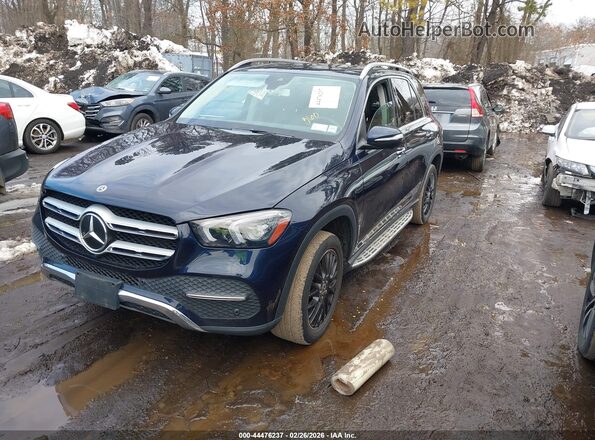 4JGFB4KB0LA008393 2020 MERCEDES-BENZ GLE 350 Blue Przód lewy