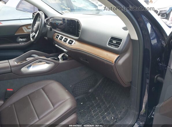 4JGFB4KB0LA008393 2020 MERCEDES-BENZ GLE 350 Blue Widok wnętrza z przodu