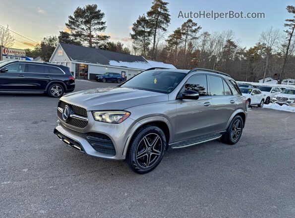 4JGFB4KB0LA182884 2020 MERCEDES-BENZ GLE-CLASS Золотой Передняя левая четверть