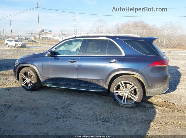 4JGFB4KB1NA717370 2022 MERCEDES-BENZ GLE 350 Dark Blue Вид задней части салона