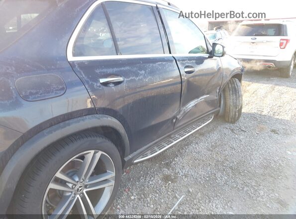 4JGFB4KB1NA717370 2022 MERCEDES-BENZ GLE 350 Dark Blue Вид спереди