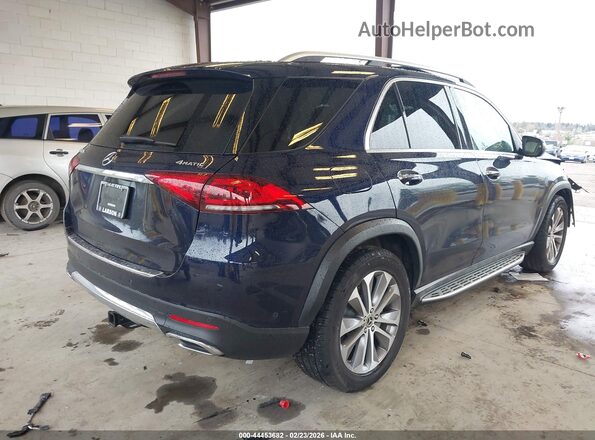 4JGFB4KB2LA122315 2020 MERCEDES-BENZ GLE 350 Синий Задняя правая четверть