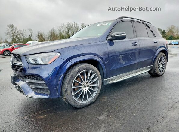 4JGFB4KB3MA495610 2021 MERCEDES-BENZ GLE Blue Vista tres cuartos delantera izquierda