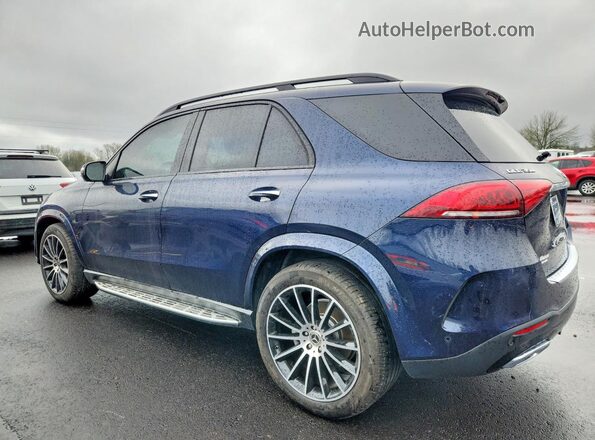 4JGFB4KB3MA495610 2021 MERCEDES-BENZ GLE Blue Trasero izquierdo