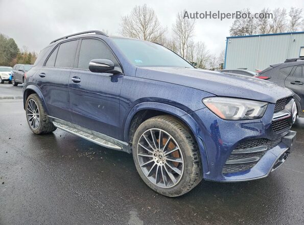 4JGFB4KB3MA495610 2021 MERCEDES-BENZ GLE Blue Delantero derecho