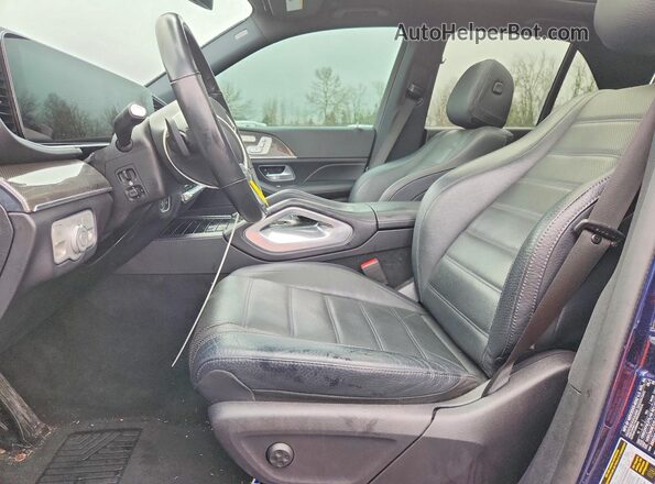 4JGFB4KB3MA495610 2021 MERCEDES-BENZ GLE Blue Vista interior delantera