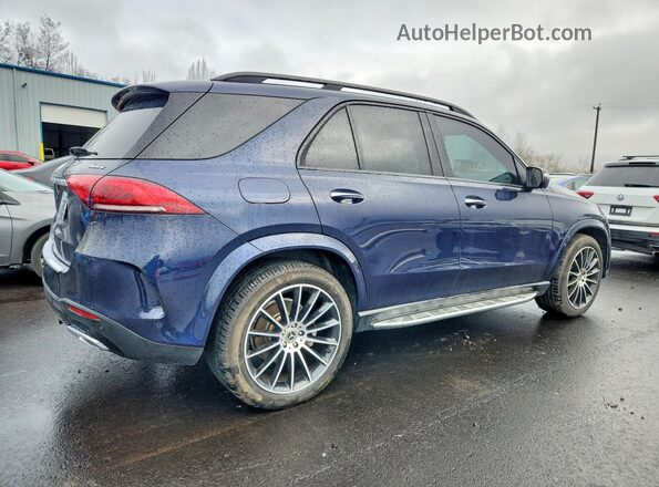4JGFB4KB3MA495610 2021 MERCEDES-BENZ GLE Blue Trasero derecho