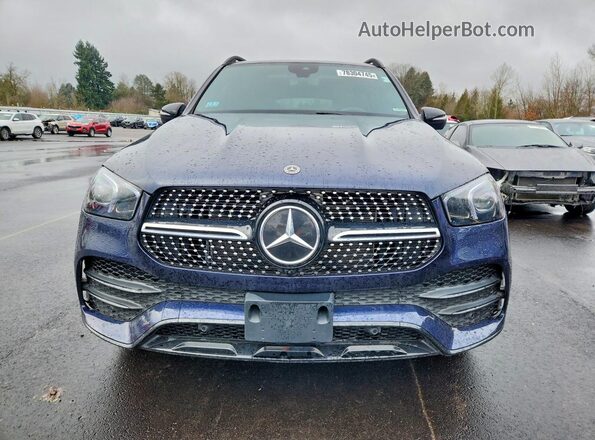 4JGFB4KB3MA495610 2021 MERCEDES-BENZ GLE Blue Vista frontal