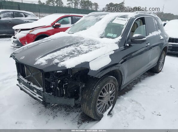 4JGFB4KB5MA474001 2021 MERCEDES-BENZ GLE 350 Black Առջևի ձախ երեք քառորդ տեսարան
