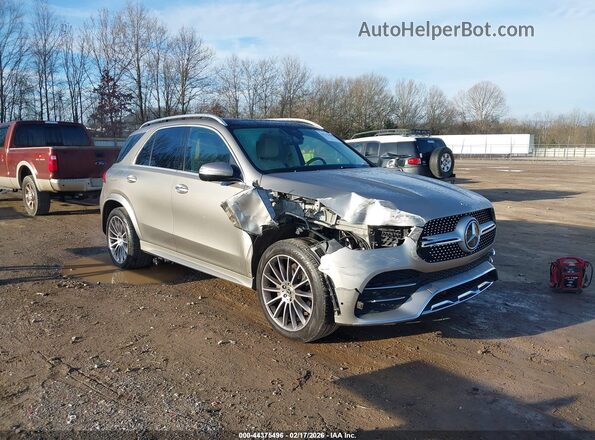 4JGFB4KB5NA597587 2022 MERCEDES-BENZ GLE 350 Gold Delantero derecho