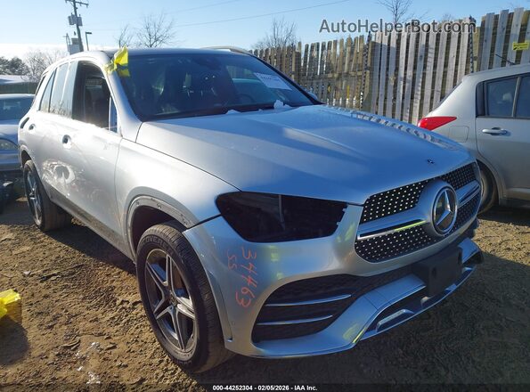 4JGFB4KB8MA417114 2021 MERCEDES-BENZ GLE 350 Silver Przód prawy