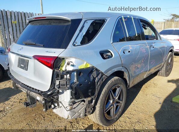 4JGFB4KB8MA417114 2021 MERCEDES-BENZ GLE 350 Silver Tył prawy