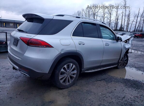 4JGFB4KE4MA456857 2021 MERCEDES-BENZ GLE Серебряный Задняя правая четверть
