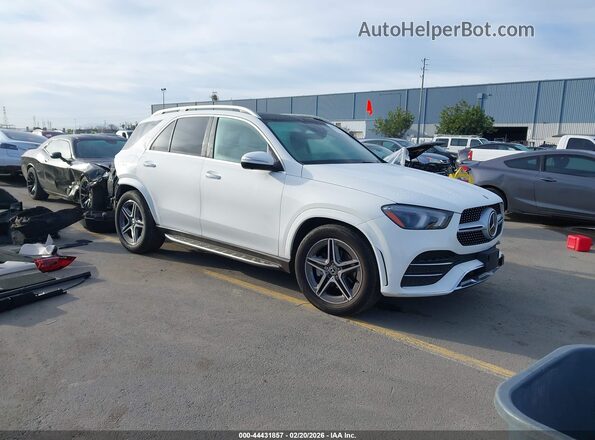 4JGFB4KE7MA391471 2021 MERCEDES-BENZ GLE 350 Белый Передняя правая четверть