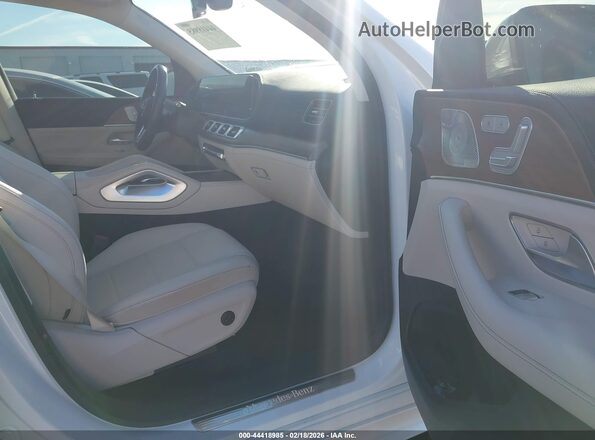 4JGFB5KB1NA660352 2022 MERCEDES-BENZ GLE 450 Белый Вид салона спереди