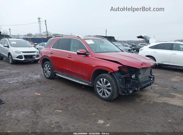 4JGFB5KB1PA895224 2023 MERCEDES-BENZ GLE 450 Красный Передняя правая четверть