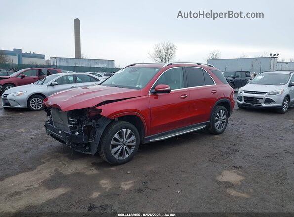 4JGFB5KB1PA895224 2023 MERCEDES-BENZ GLE 450 Красный Передняя левая четверть