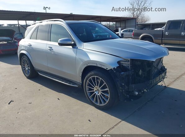4JGFB5KB5RB086029 2024 MERCEDES-BENZ GLE 450 Серебряный Передняя правая четверть