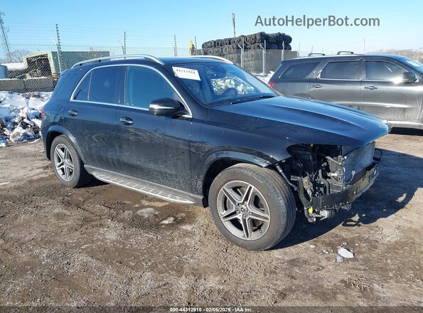 4JGFB5KB5RB179343 2024 MERCEDES-BENZ GLE 450 Черный Передняя правая четверть