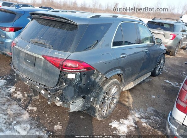 4JGFB5KB7MA513841 2021 MERCEDES-BENZ GLE 450 Gray Trasero derecho