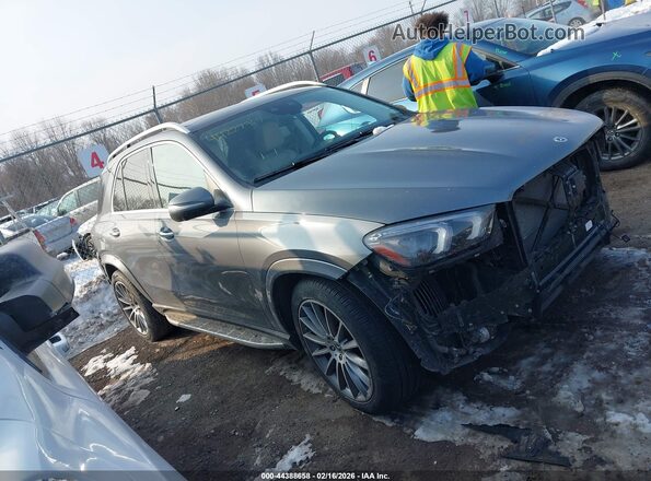 4JGFB5KB7MA513841 2021 MERCEDES-BENZ GLE 450 Gray Vista interior de 360 grados
