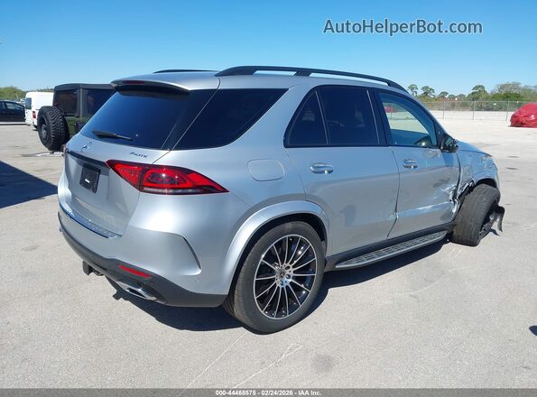 4JGFB5KB8NA708672 2022 MERCEDES-BENZ GLE 450 Серебряный Задняя правая четверть