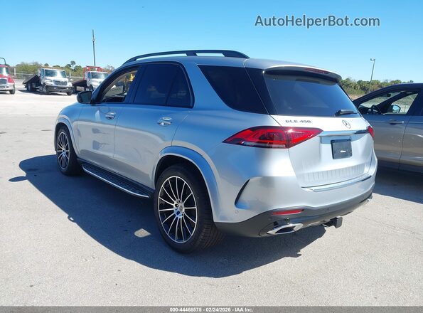 4JGFB5KB8NA708672 2022 MERCEDES-BENZ GLE 450 Серебряный Задняя левая четверть