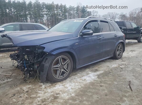 4JGFB6BB8RB025506 2024 MERCEDES-BENZ GLE Blue Передня ліва чверть