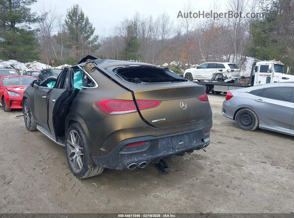 4JGFD6BB1MA480478 2021 MERCEDES-BENZ AMG GLE 53 COUPE Золотой Задняя левая четверть