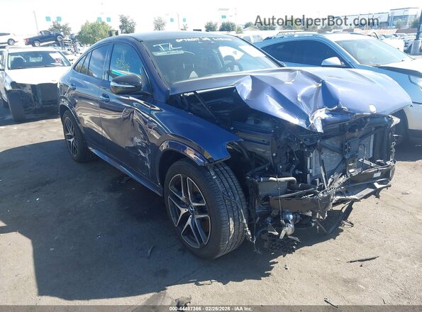 4JGFD6BB1RB004183 2024 MERCEDES-BENZ AMG GLE 53 COUPE Синий Передняя правая четверть