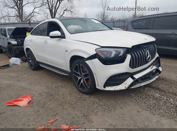 4JGFD6BB6MA329104 2021 MERCEDES-BENZ AMG GLE 53 COUPE White Delantero derecho