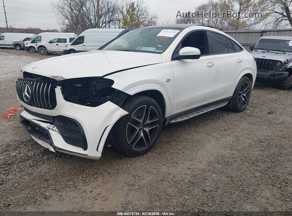 4JGFD6BB6MA329104 2021 MERCEDES-BENZ AMG GLE 53 COUPE White Vista tres cuartos delantera izquierda