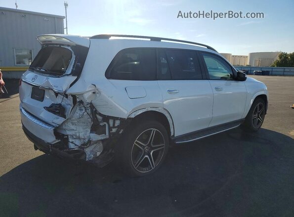 4JGFF5KE0NA689159 2022 MERCEDES-BENZ GLS Белый Задняя правая четверть
