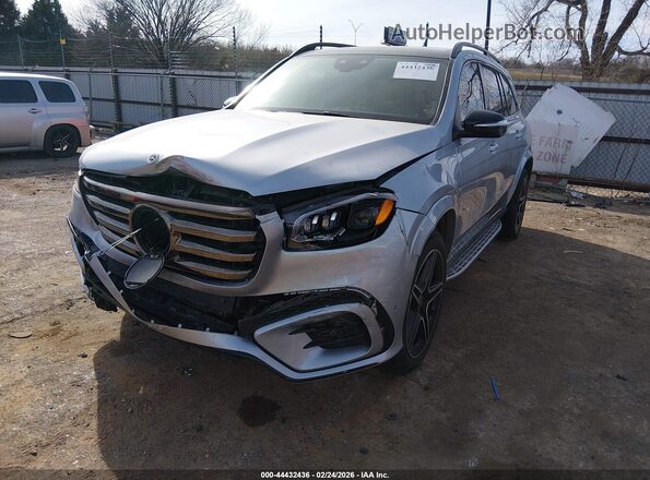 4JGFF5KE0RB156325 2024 MERCEDES-BENZ GLS 450 Light Blue Передняя левая четверть