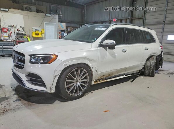 4JGFF5KE2NA620666 2022 MERCEDES-BENZ GLS Белый Передняя левая четверть