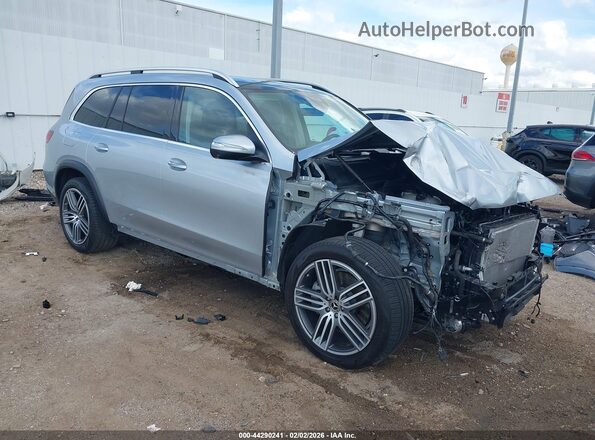 4JGFF5KE2RB237911 2024 MERCEDES-BENZ GLS 450 Серебряный Передняя правая четверть