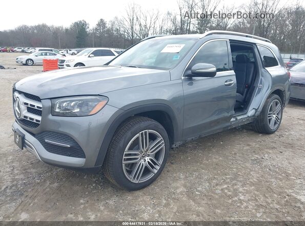 4JGFF5KE4LA219231 2020 MERCEDES-BENZ GLS 450 Серый Передняя левая четверть