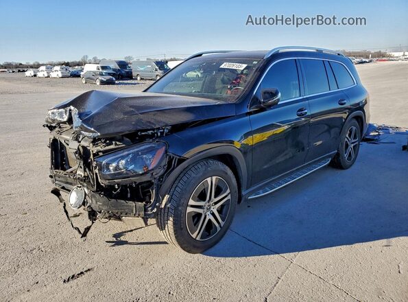 4JGFF5KE5MA428477 2021 MERCEDES-BENZ GLS Черный Передняя левая четверть